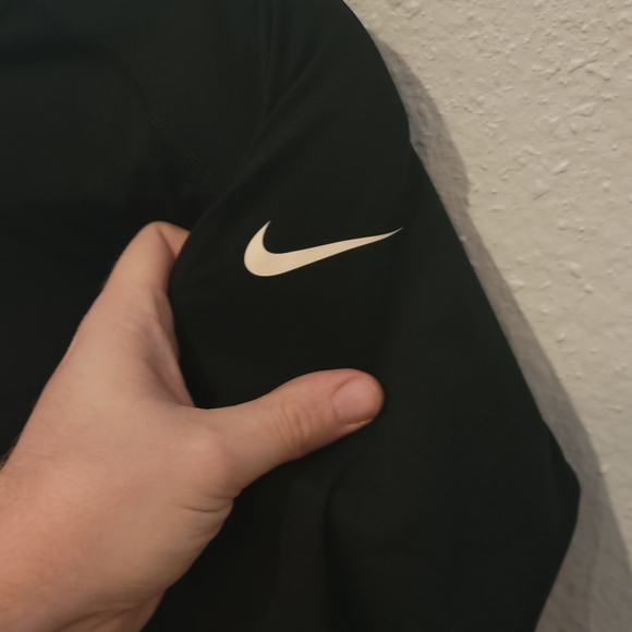 Nike pro combat long sleeve dri fit compression shirt, size large - Picture 2 of 5